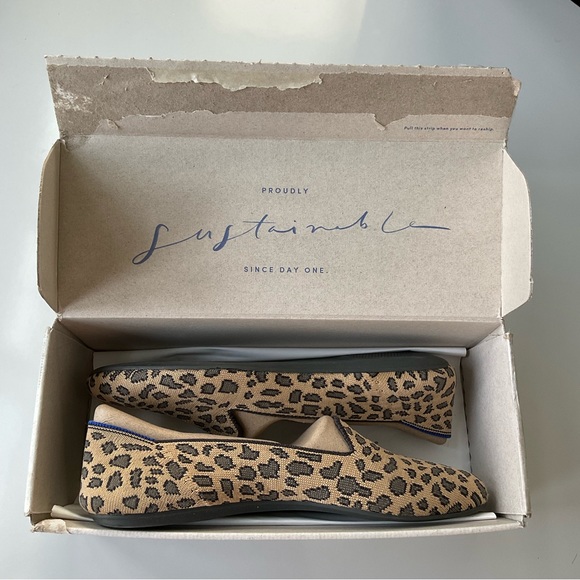 Rothy’s leopard print flats. New in box. - Picture 2 of 8